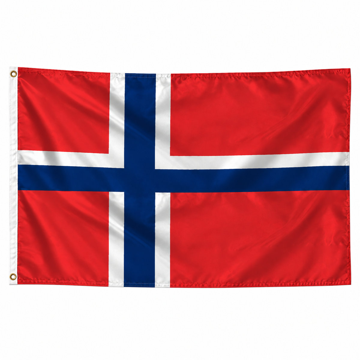 Drapeau Svalbard et Jan Mayen – Plusieurs Tailles – Polyester Résistant