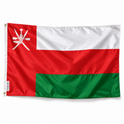 Drapeau d'Oman – Plusieurs Tailles – Polyester Résistant