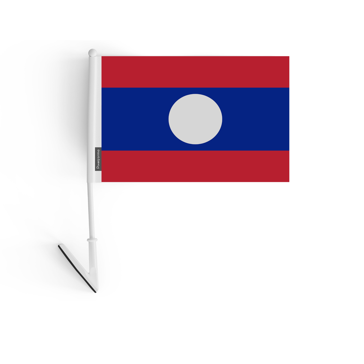 Drapeau adhésif du Laos