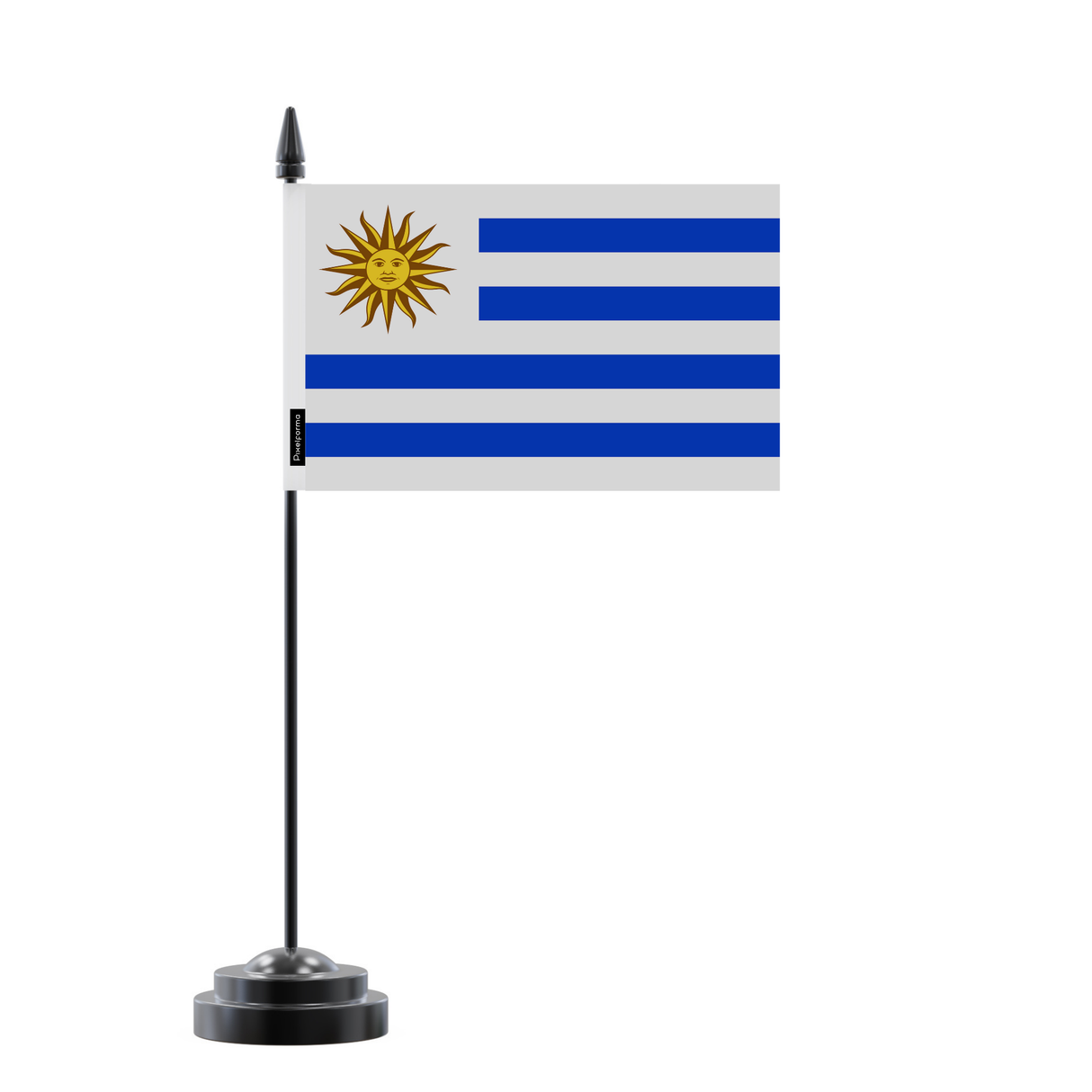 Bandera de mesa de Uruguay 