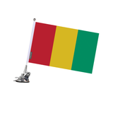 Mât à Ventouse Drapeau Guinée en Polyester