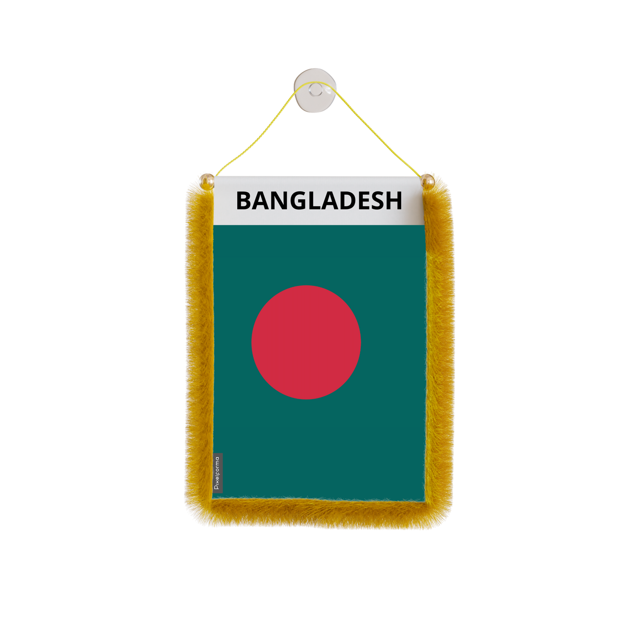 Banderín Coche Bandera Bangladesh