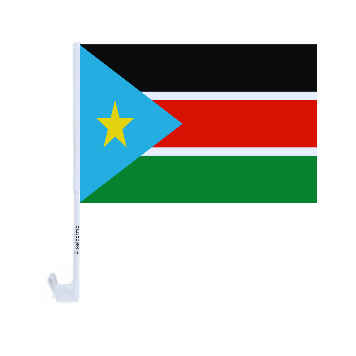 Official South Sudan Polyester Car Flag