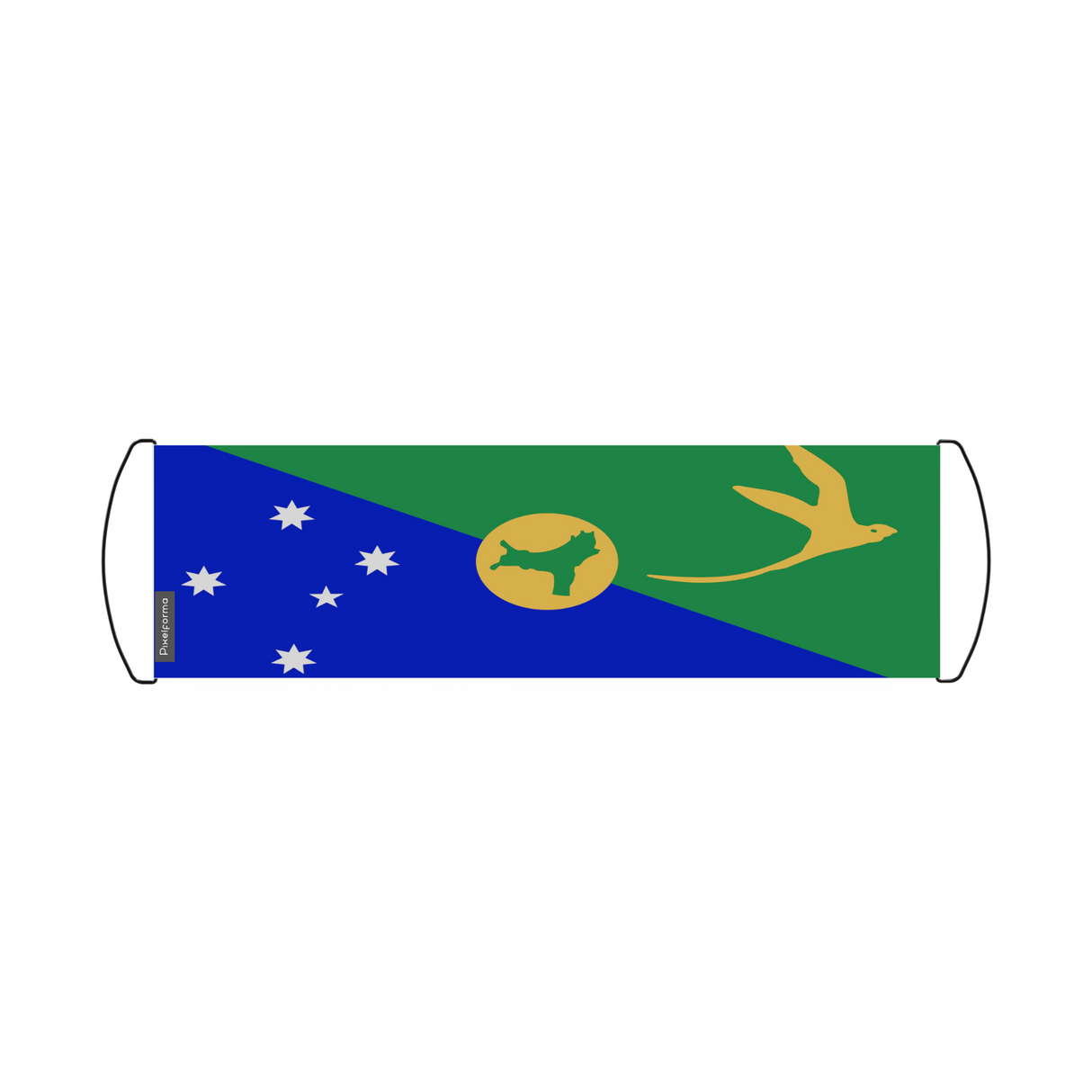 Christmas Island Flag Scroll Banner