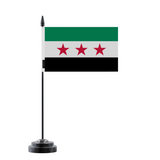 Drapeau de Table de la Syrie en Polyester