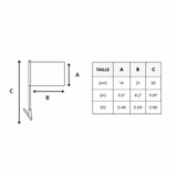 Drapeau adhésif porto rico polyester facile à coller