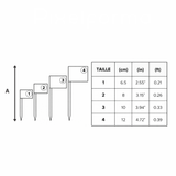 Cure-dents drapeau sierra leone plastique bâton bambou