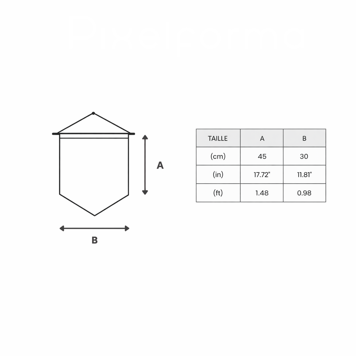 Fanion drapeau nicaragua polyester à suspendre résistant