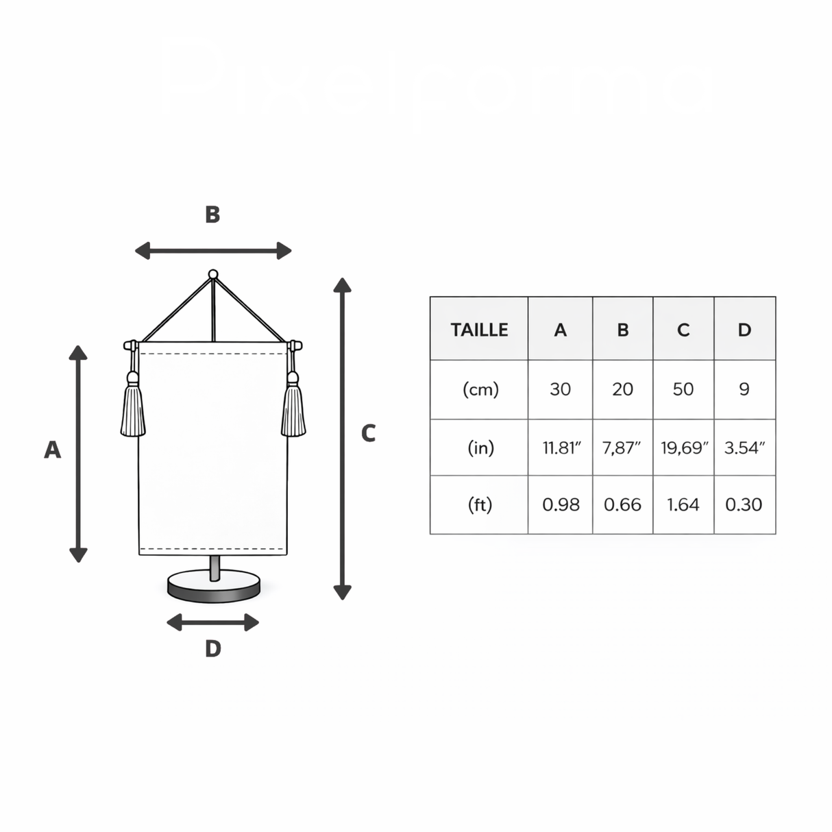Fanion table drapeau îles marshall en polyester