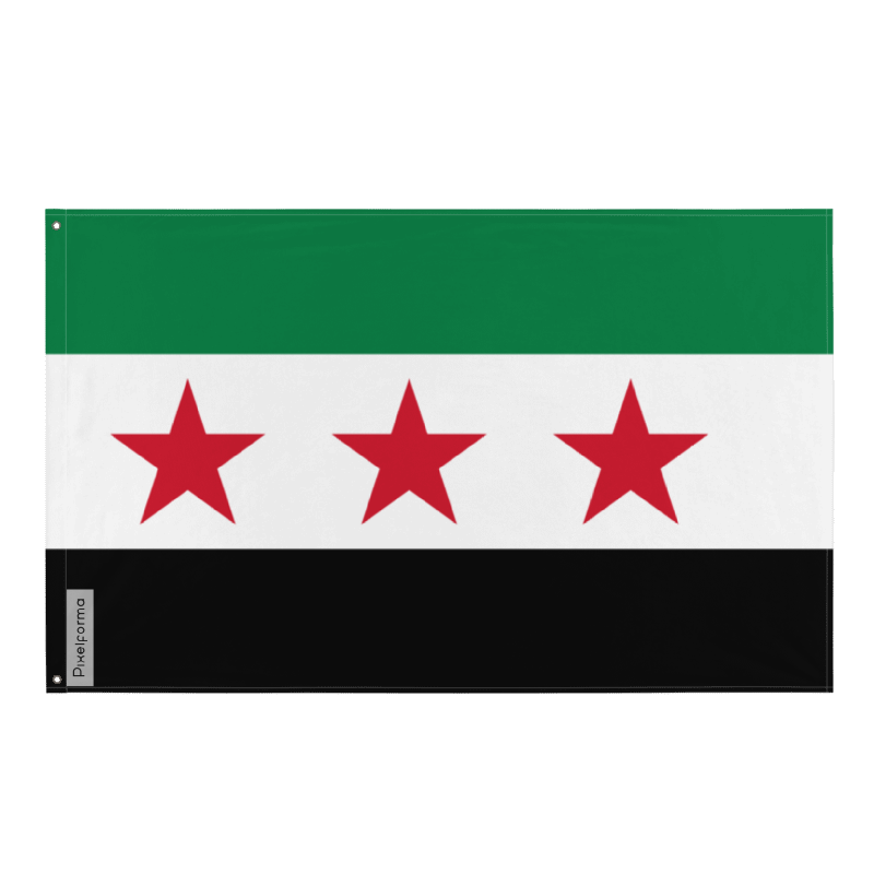 Drapeau de la Syrie Plusieurs Tailles en Polyester