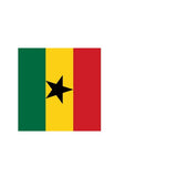 Fanion Table Drapeau Ghana en Polyester