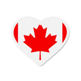 Aimant coeur drapeau canada en plusieurs tailles - pixelforma