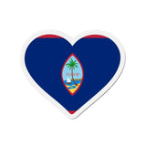 Aimant cœur drapeau guam magnet décoratif surface métal