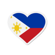 Aimant cœur drapeau philippines décoratif plusieurs formats