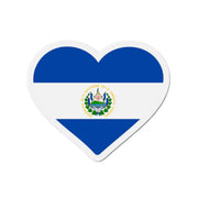 Aimant coeur drapeau salvador forme coeur aimant décoratif