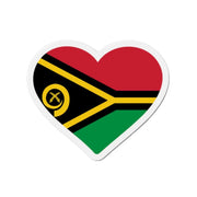 Aimant coeur drapeau vanuatu forme cœur pour décoration