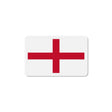 Aimant drapeau angleterre forme rectangulaire décoratif