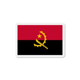Aimant drapeau angola forme rectangulaire décoratif