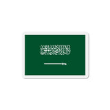 Aimant drapeau arabie saoudite rectangulaire décoratif