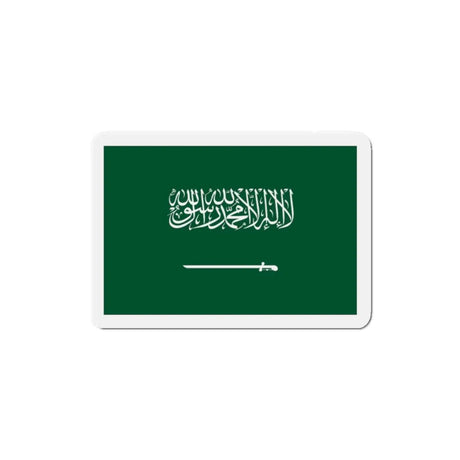 Aimant drapeau arabie saoudite rectangulaire décoratif