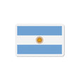 Aimant drapeau argentine rectangulaire décoratif magnétique