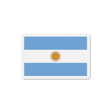 Aimant drapeau argentine rectangulaire décoratif magnétique