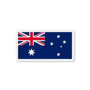 Aimant drapeau australie forme rectangulaire surface métal