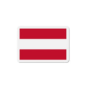 Aimant drapeau autriche rectangulaire décoratif magnétique
