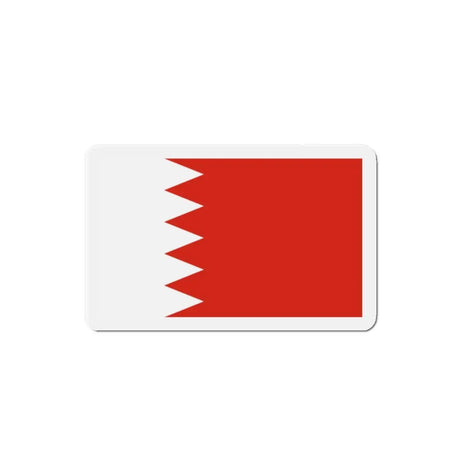 Aimant drapeau bahreïn rectangulaire décoratif magnétique