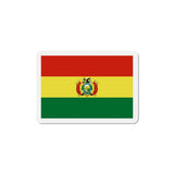 Aimant drapeau bolivie forme rectangulaire décoratif