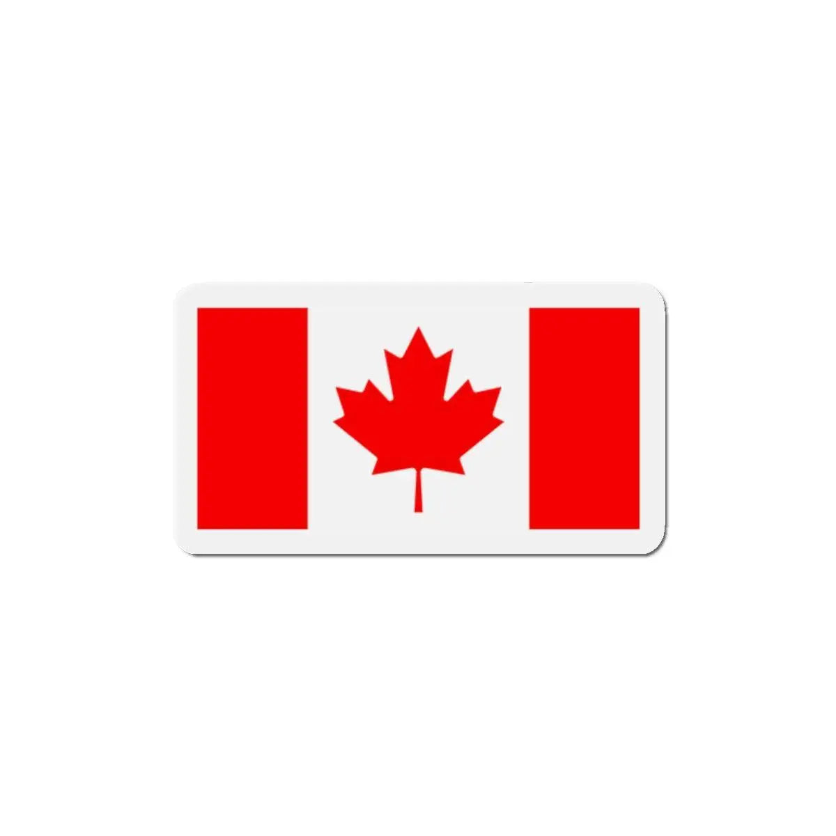 Aimant drapeau canada forme rectangulaire pour décoration