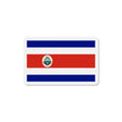 Aimant drapeau costa rica forme rectangulaire décoratif