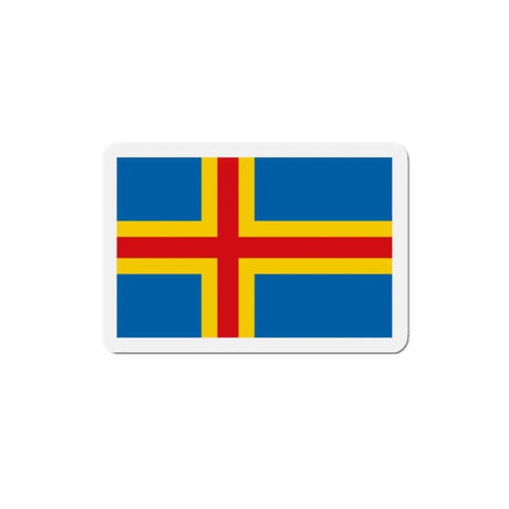Aimant drapeau d’åland rectangulaire décoratif magnétique