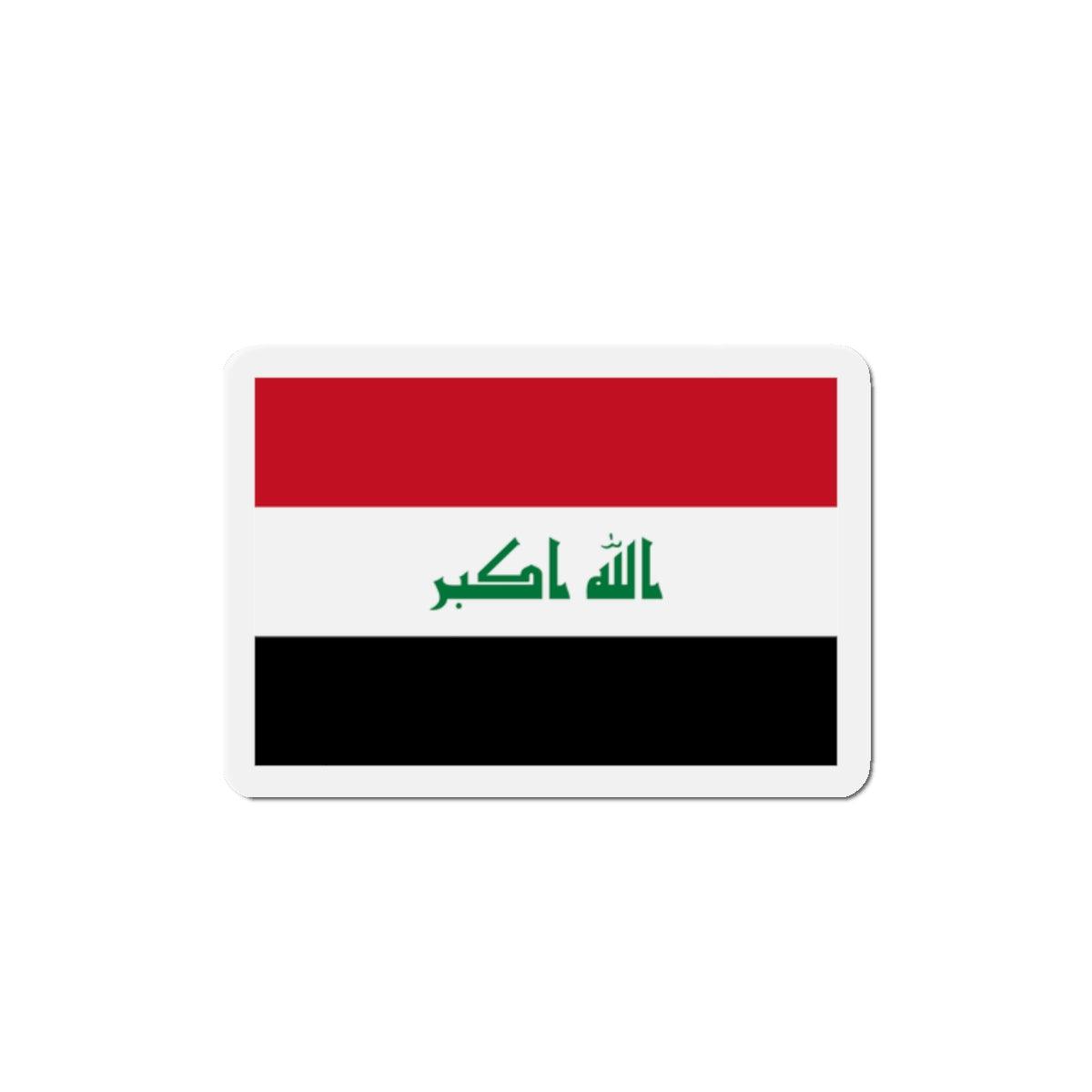 Aimant Drapeau de l'Irak en plusieurs taiiles - Pixelforma