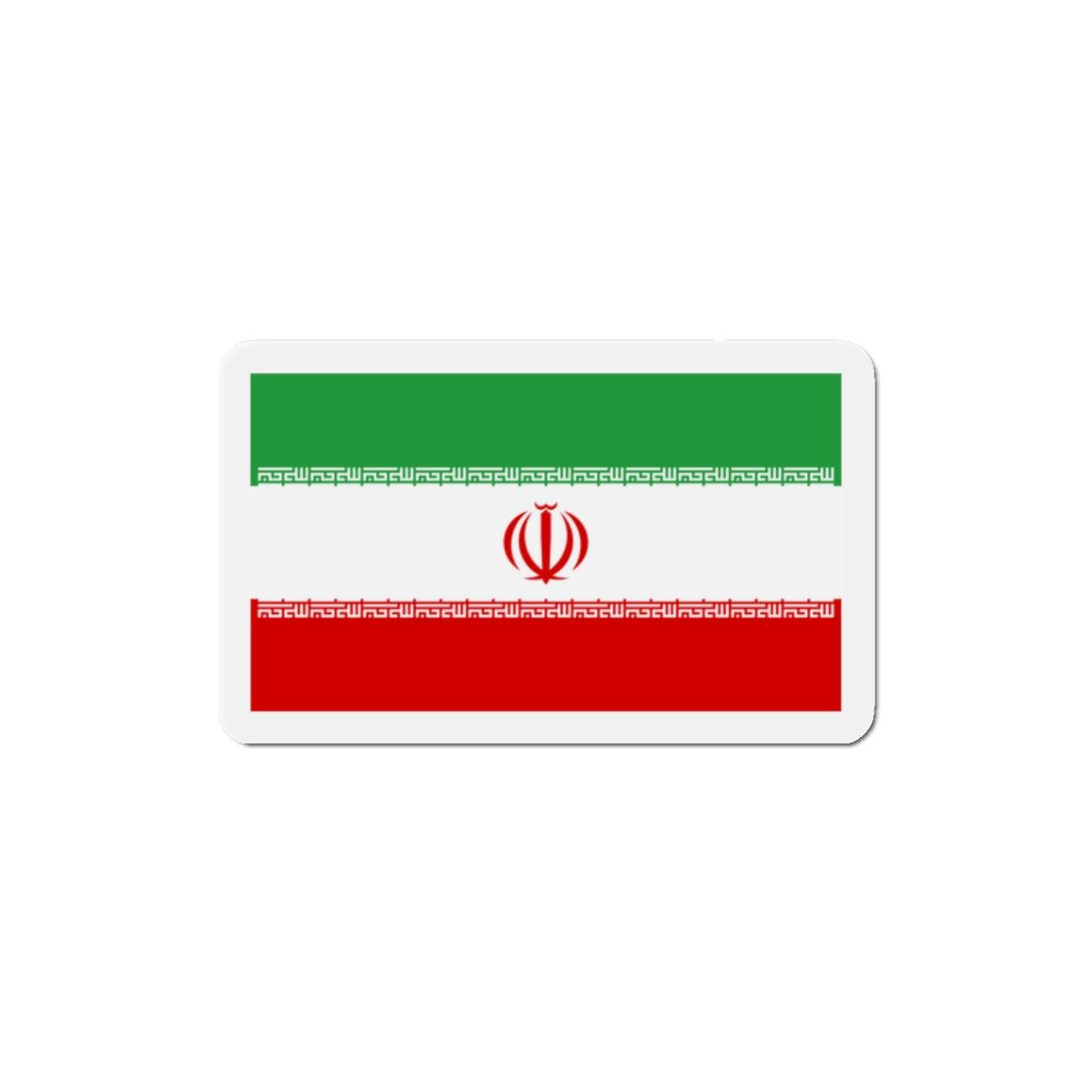 Aimant Drapeau de l'Iran en plusieurs taiiles - Pixelforma