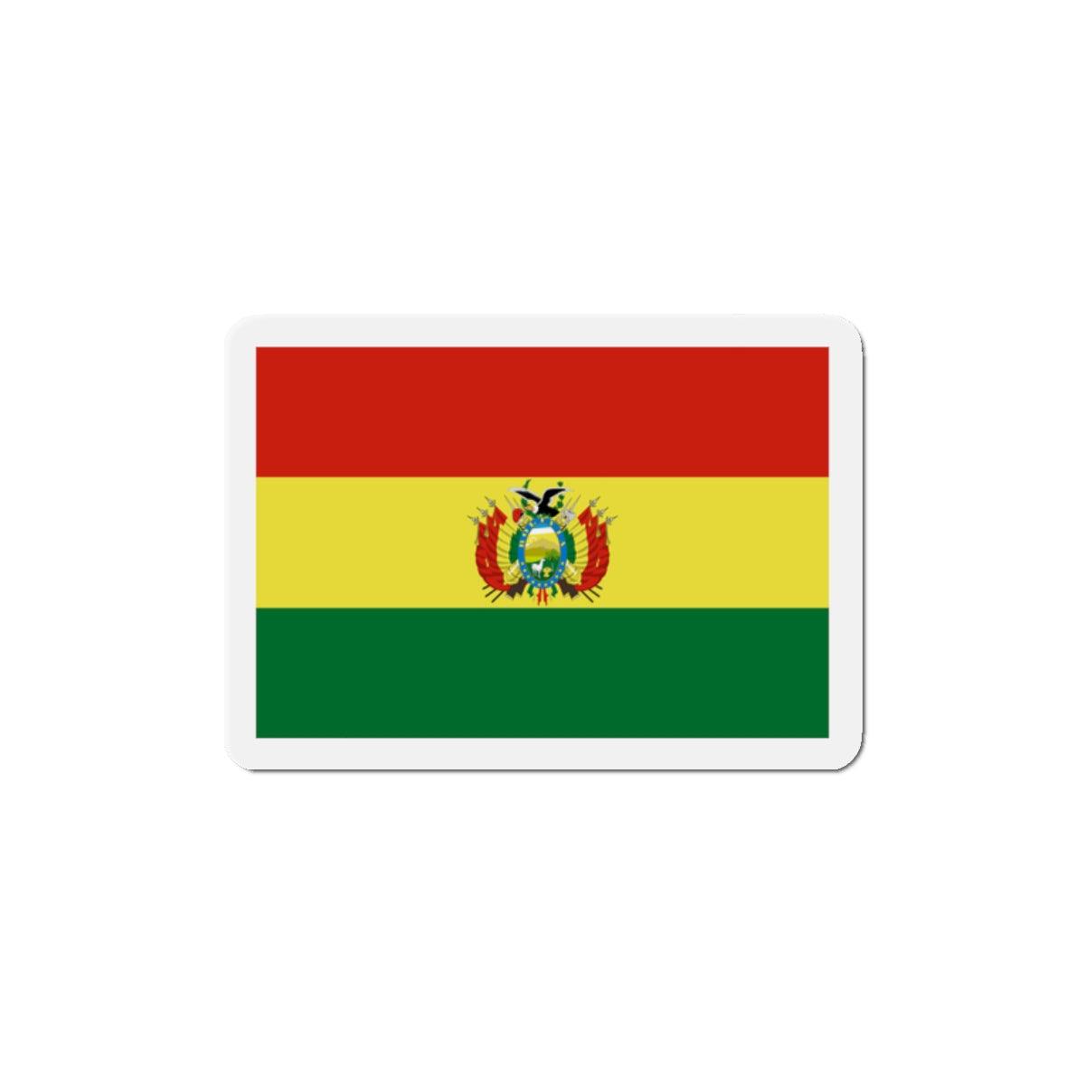 Aimant Drapeau de la Bolivie en plusieurs taiiles - Pixelforma