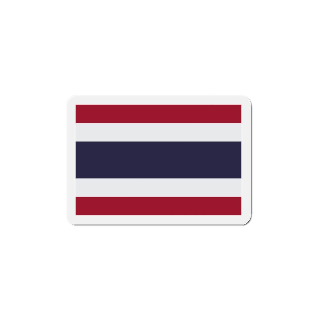 Aimant Drapeau de la Thaïlande en plusieurs taiiles - Pixelforma