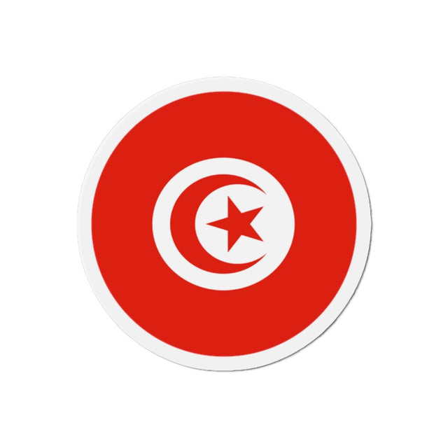 Aimant Drapeau de la Tunisie en plusieurs tailles - Pixelforma