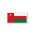Aimant drapeau d’oman forme rectangulaire pour décoration