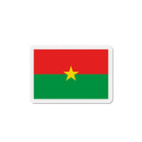 Aimant Drapeau du Burkina Faso en plusieurs taiiles - Pixelforma 