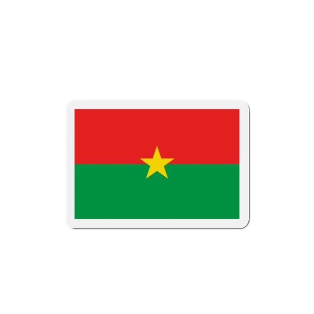 Aimant Drapeau du Burkina Faso en plusieurs taiiles - Pixelforma 