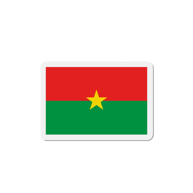 Aimant Drapeau du Burkina Faso en plusieurs taiiles - Pixelforma