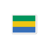 Aimant Drapeau du Gabon en plusieurs taiiles - Pixelforma 