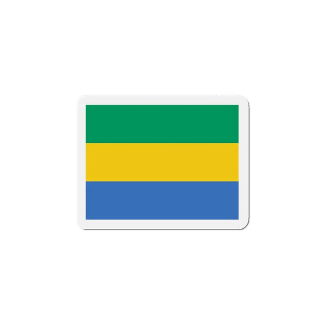 Aimant Drapeau du Gabon en plusieurs taiiles - Pixelforma 