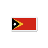 Aimant Drapeau du Timor oriental en plusieurs taiiles - Pixelforma