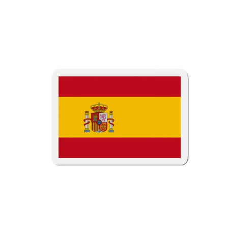 Aimant drapeau espagne forme rectangulaire décoratif