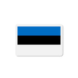 Aimant drapeau estonie forme rectangulaire décoratif