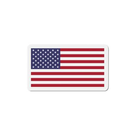 Aimant drapeau états-unis forme rectangulaire décoratif
