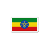 Aimant drapeau éthiopie rectangulaire décoratif coloré