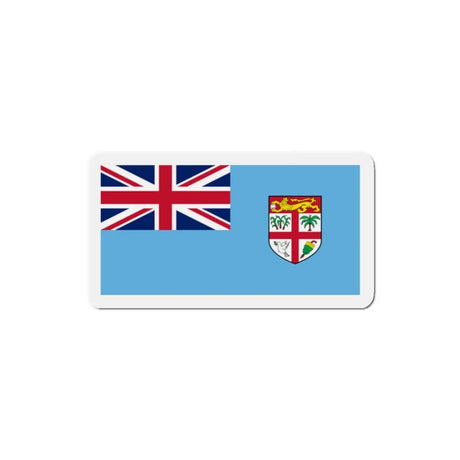 Aimant drapeau fidji rectangulaire décoratif pour frigo
